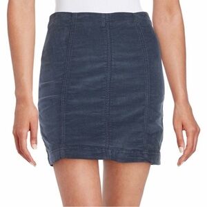 Free People Corduroy Mini Skirt